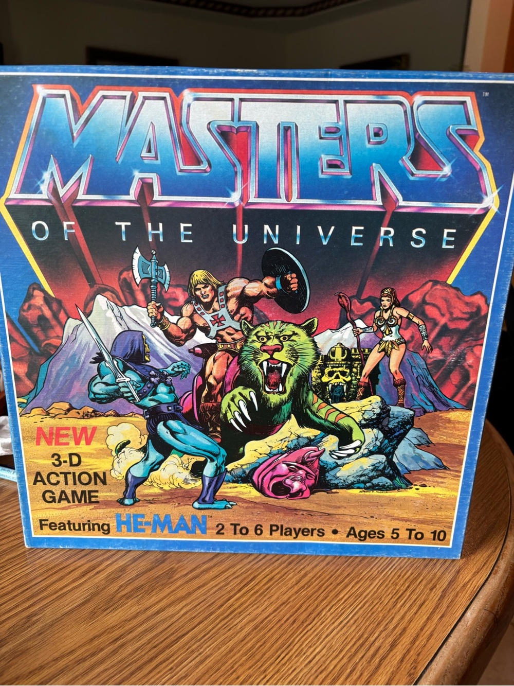 Vintage  1983 Masters if the Universe 3-D Action Game-Collectible